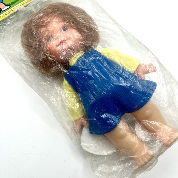Vintage 70s Nancy Vinyl Doll No. 77B Mid Century Hong Kong Sealed Toy Krokow Co. - Picture 2 of 6